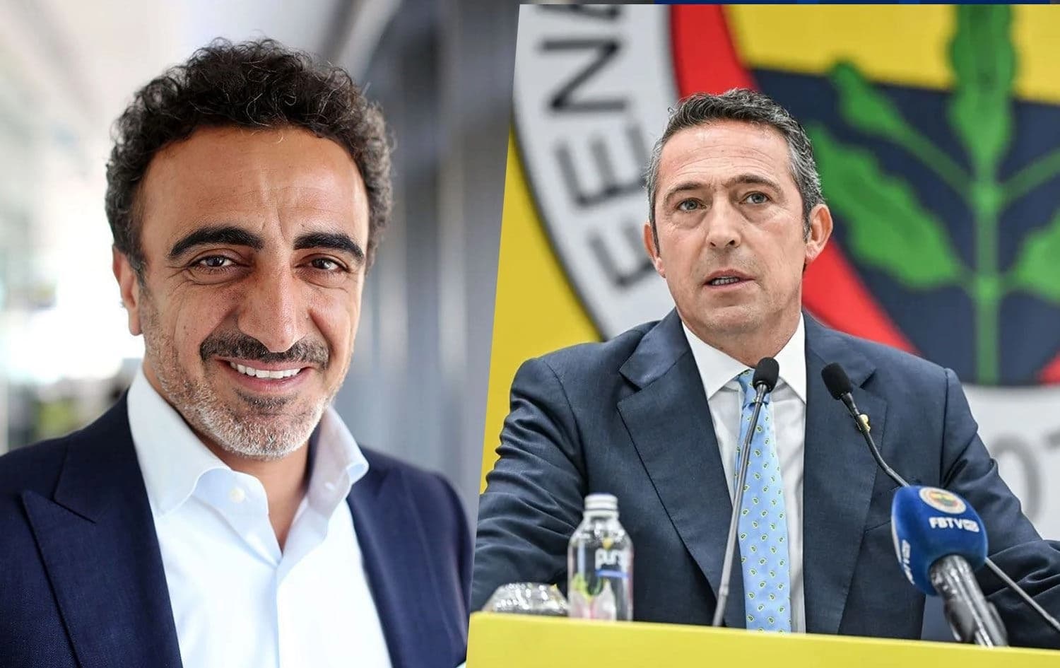 Hamdî Ulukaya û Alî Koç / Wêne: Arşîv