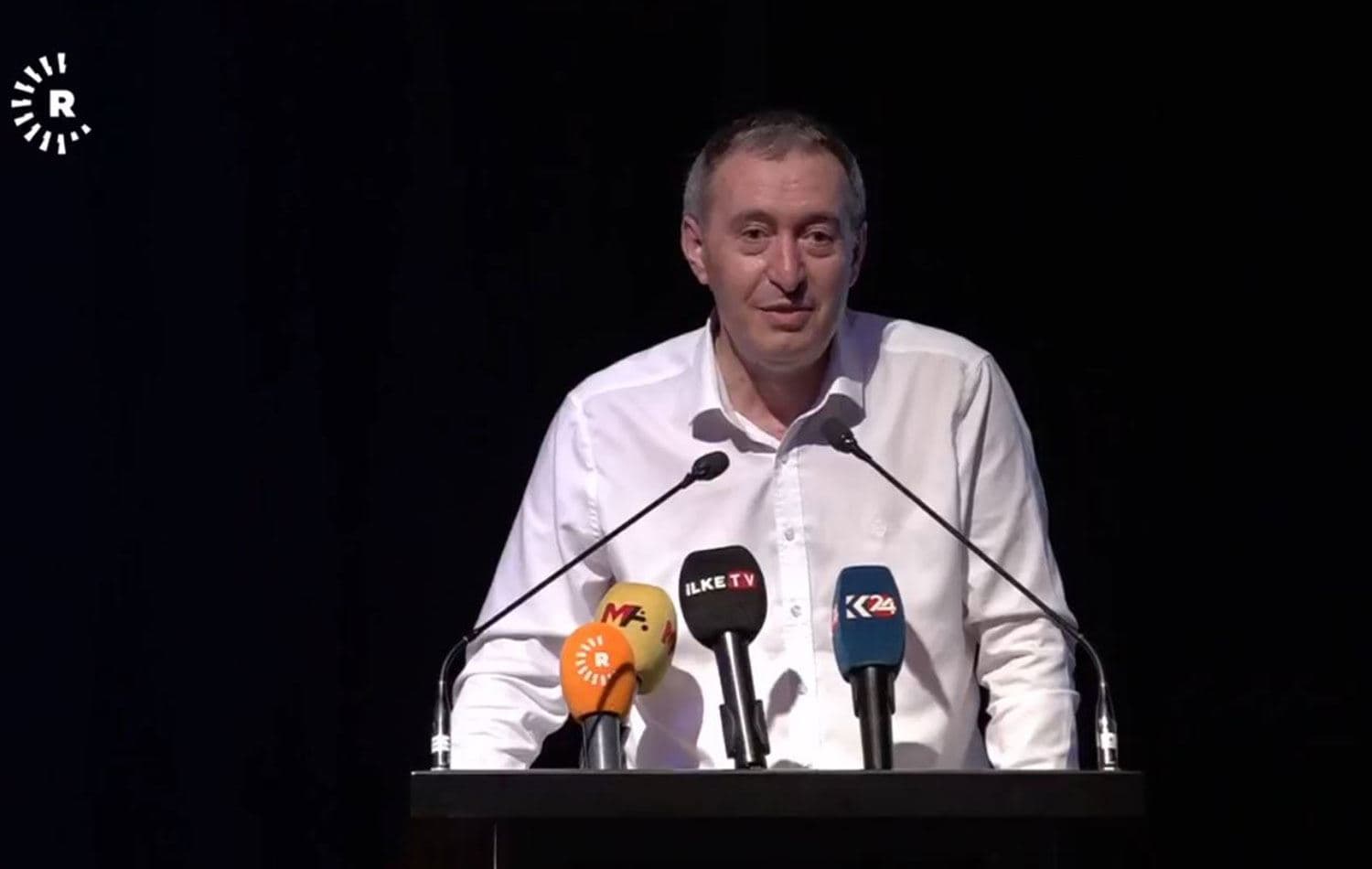 DEM Parti Eş Genel Başkanı Tuncer Bakırhan / Foto: Rûdaw 