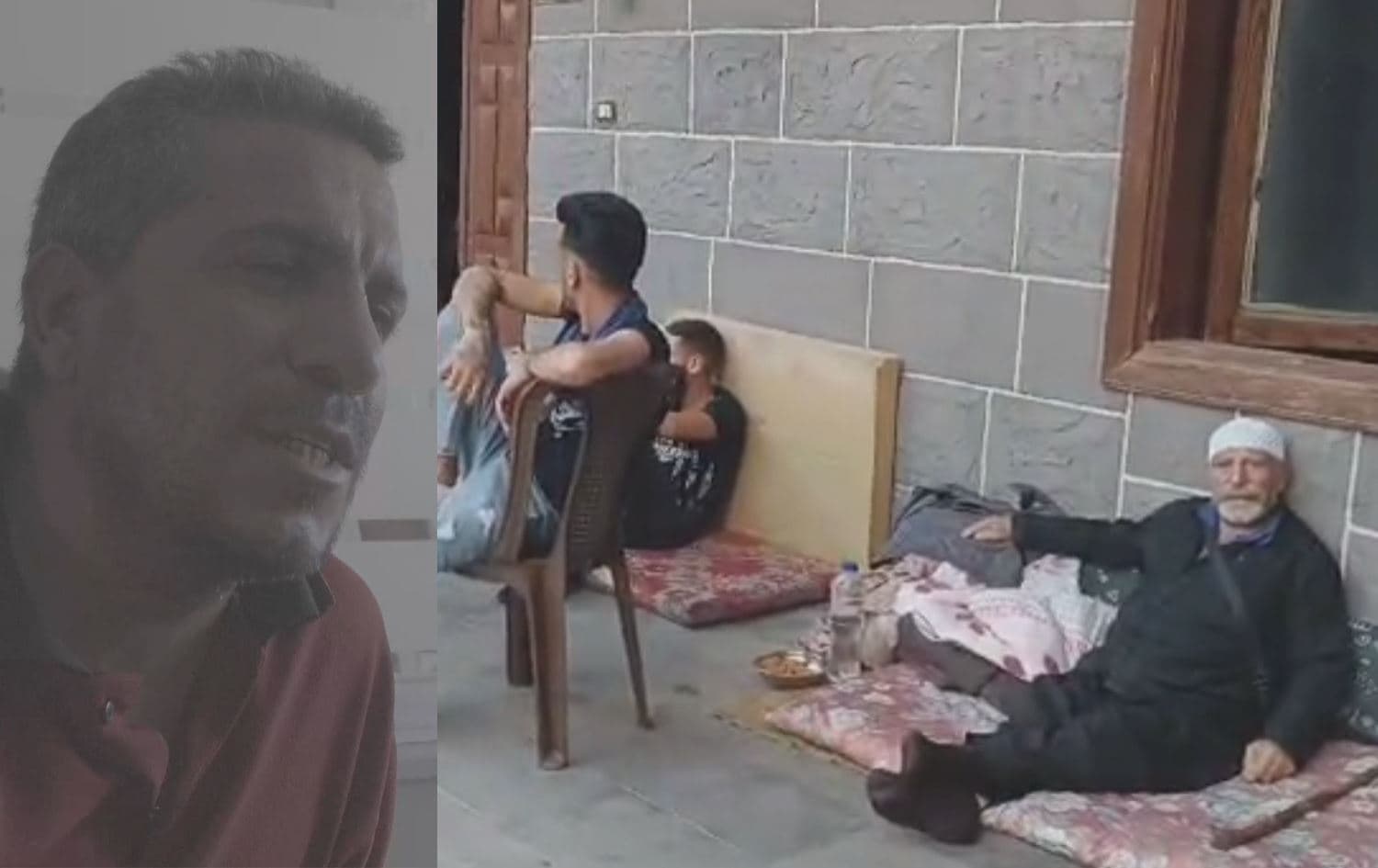Suwayda residents await relocation at local hotel. Photo: Screengrab/Rudaw