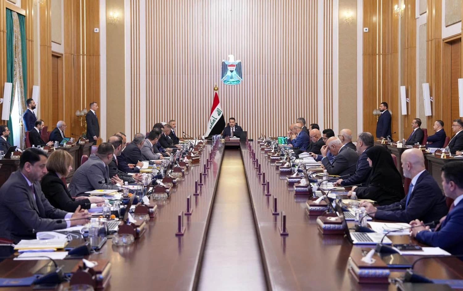 کۆبوونەوەی ئەمڕۆی ئەنجوومەنی وەزیرانی عێراق