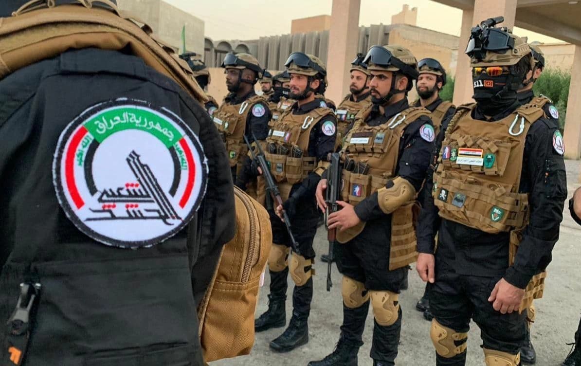 ژمارەیەک چەکداری حەشدی شەعبی