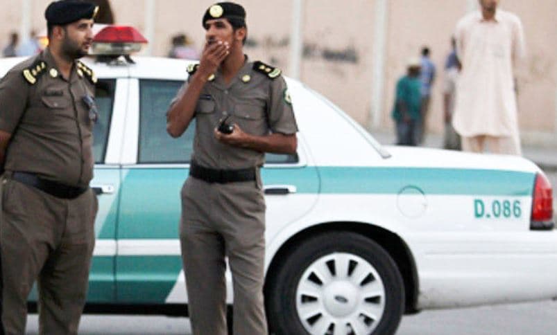 پۆلیسی سعودیە. وێنە: Reuters