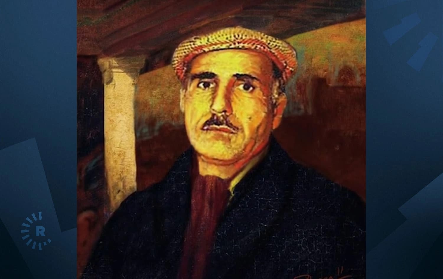 وێنەیەکی بە دەست کێشراوی هونەرمەند شاکرۆ