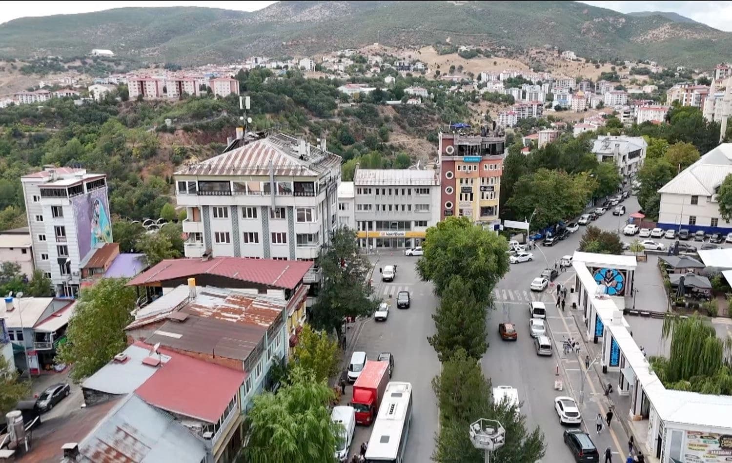 Dersim merkez'den genel görüntü. / Foto: Rûdaw