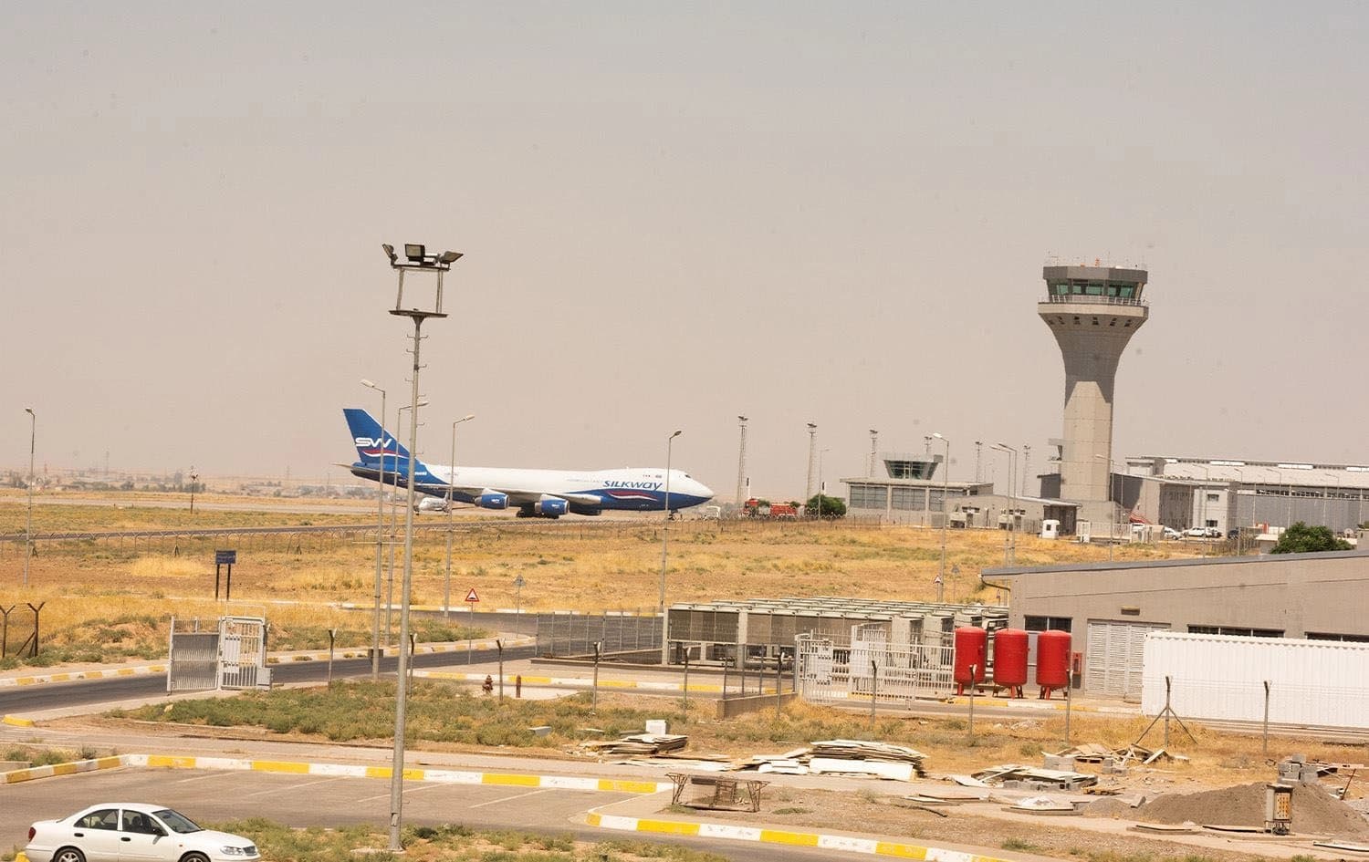 Erbil International Airport on August 20, 2020. Photo: Bilind T. Abdullah/Rudaw