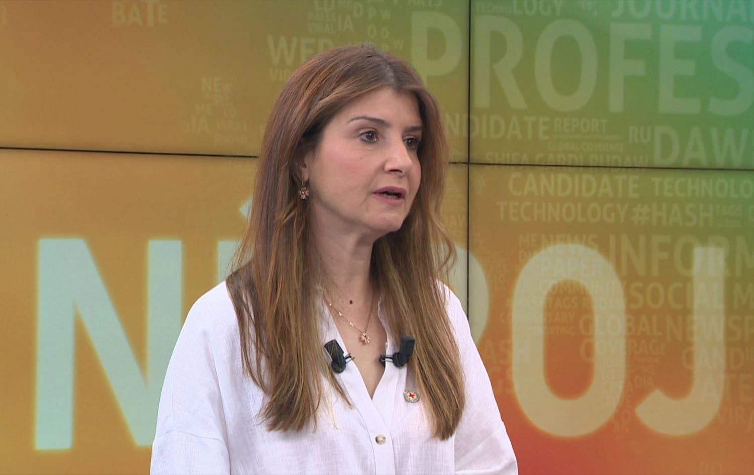Avin Yassin, spokesperson for the International Committee for the Red Cross (ICRC) in Kurdistan, speaking to Rudaw on August 30, 2025. Photo: Rudaw