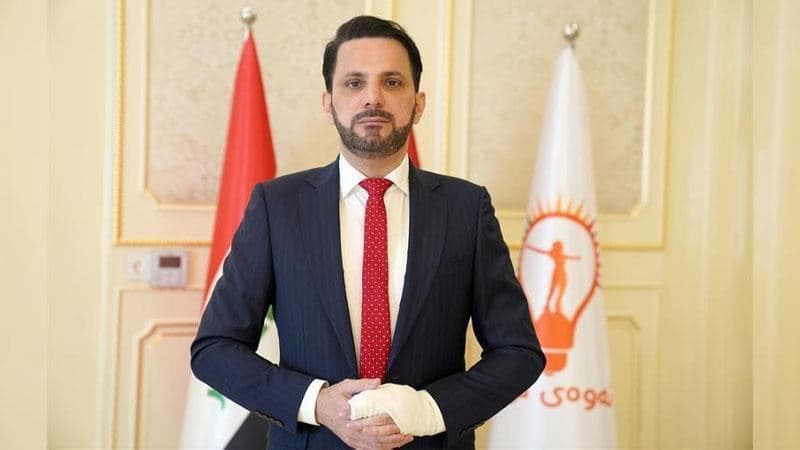 Shaswar Abdulwahid, leader of the main opposition party New Generation Movement (NGM). Photo: NGM