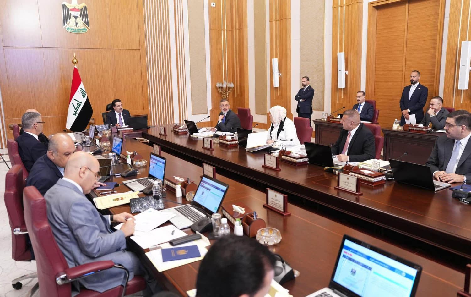 کۆبوونەوەی ئەمڕۆی ئەنجوومەنی وەزیرانی عێراق