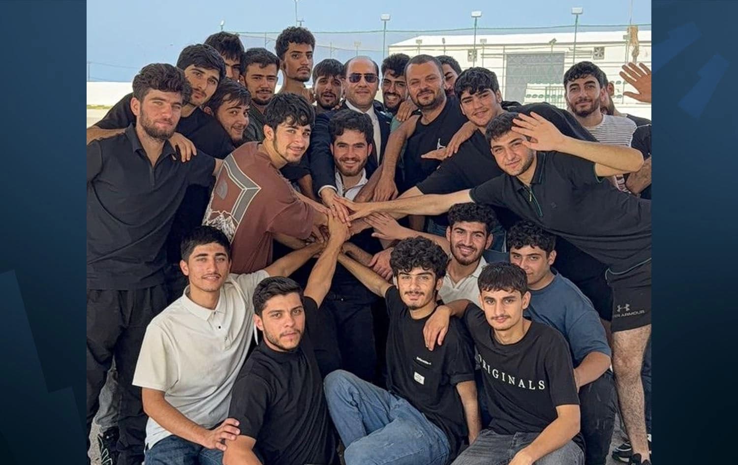 Kurdish migrants rescued in Libya on August 24, 2025. Photo: Iraqi embassy in Libya