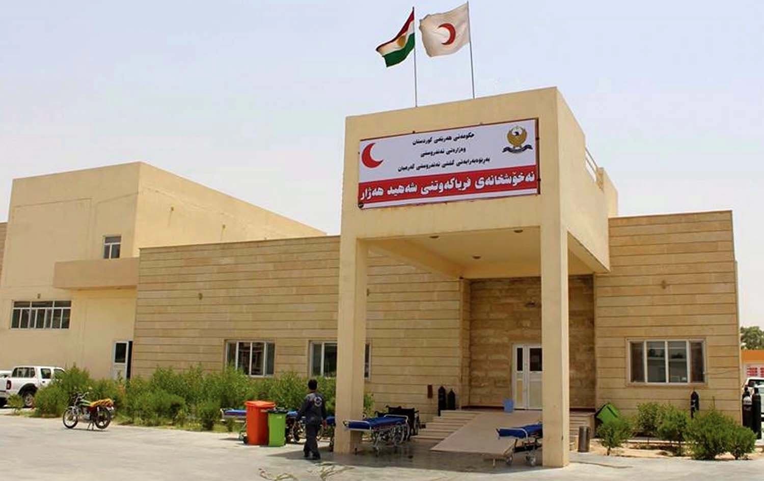 بریندارەکان گواسترانەوە بۆ نەخۆشخانەی شەهید هەژار لە کەلار