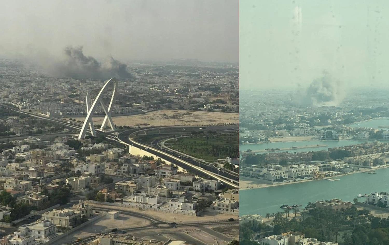 Smoke billows from the Qatari capital Doha following an Israeli strike on September 9, 2025. Photos: AFP