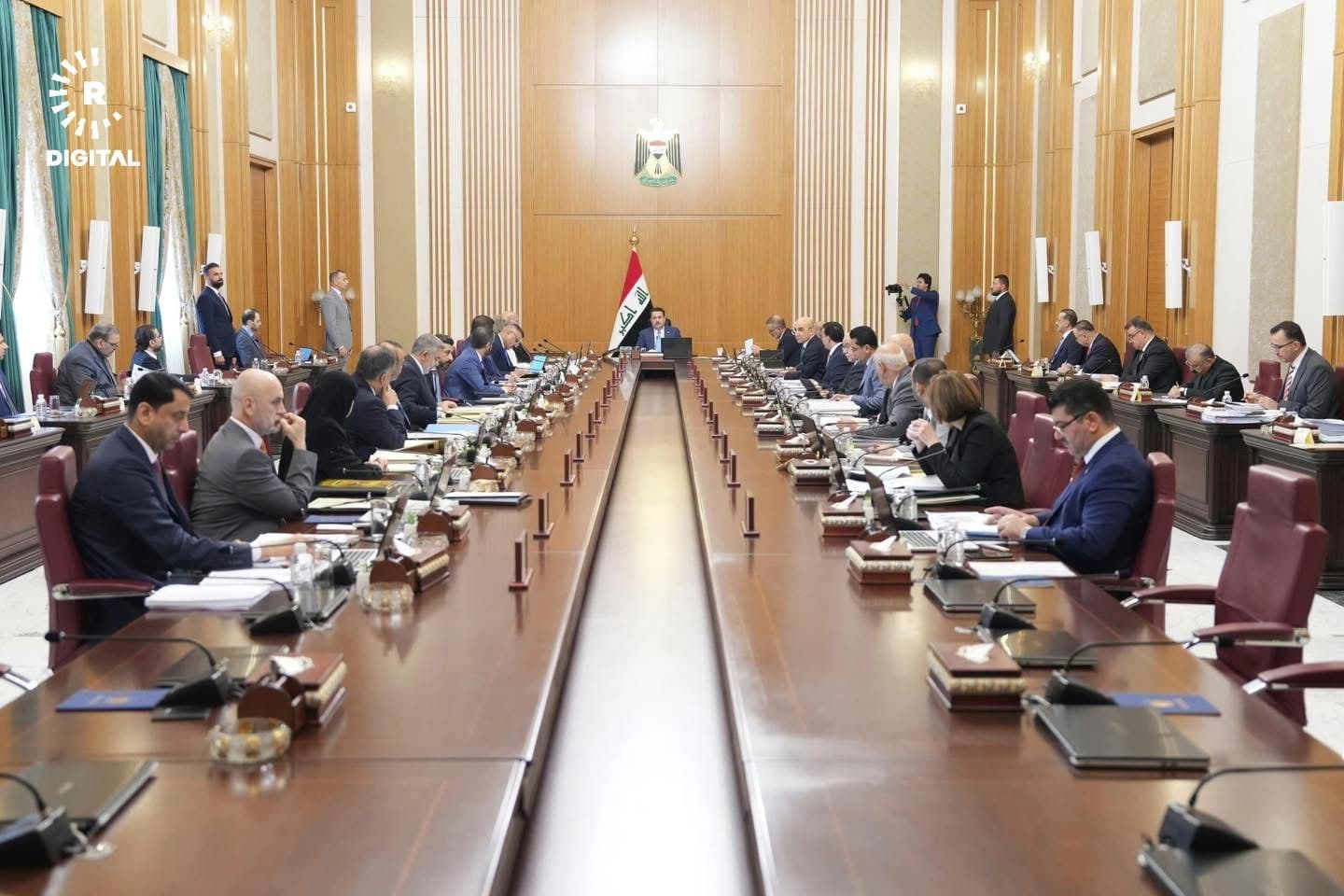 کۆبوونەوەی ئەمڕۆی ئەنجوومەنی وەزیرانی عێراق