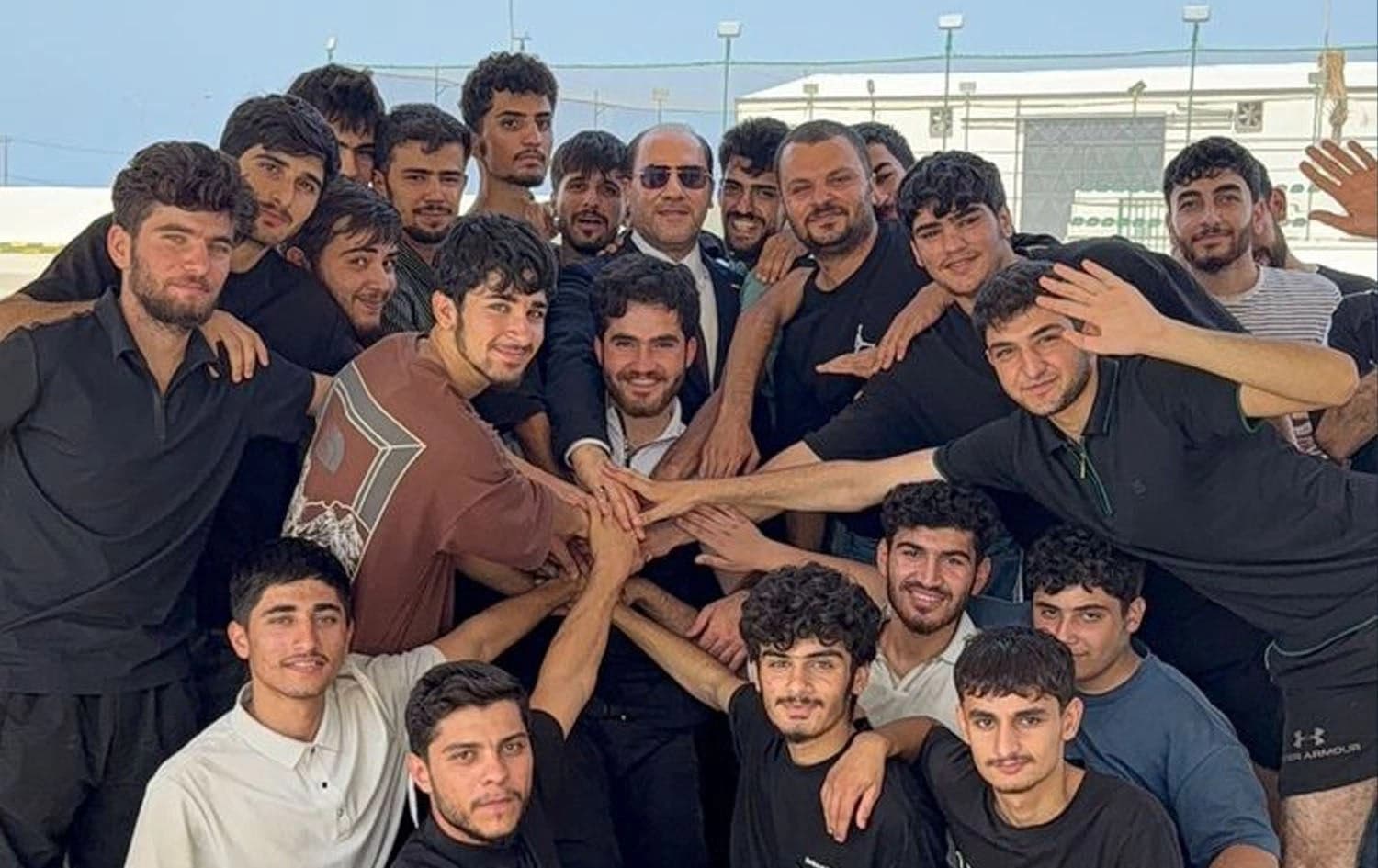 Kurdish migrants rescued in Libya on August 24, 2025. Photo: Iraqi Embassy in Libya