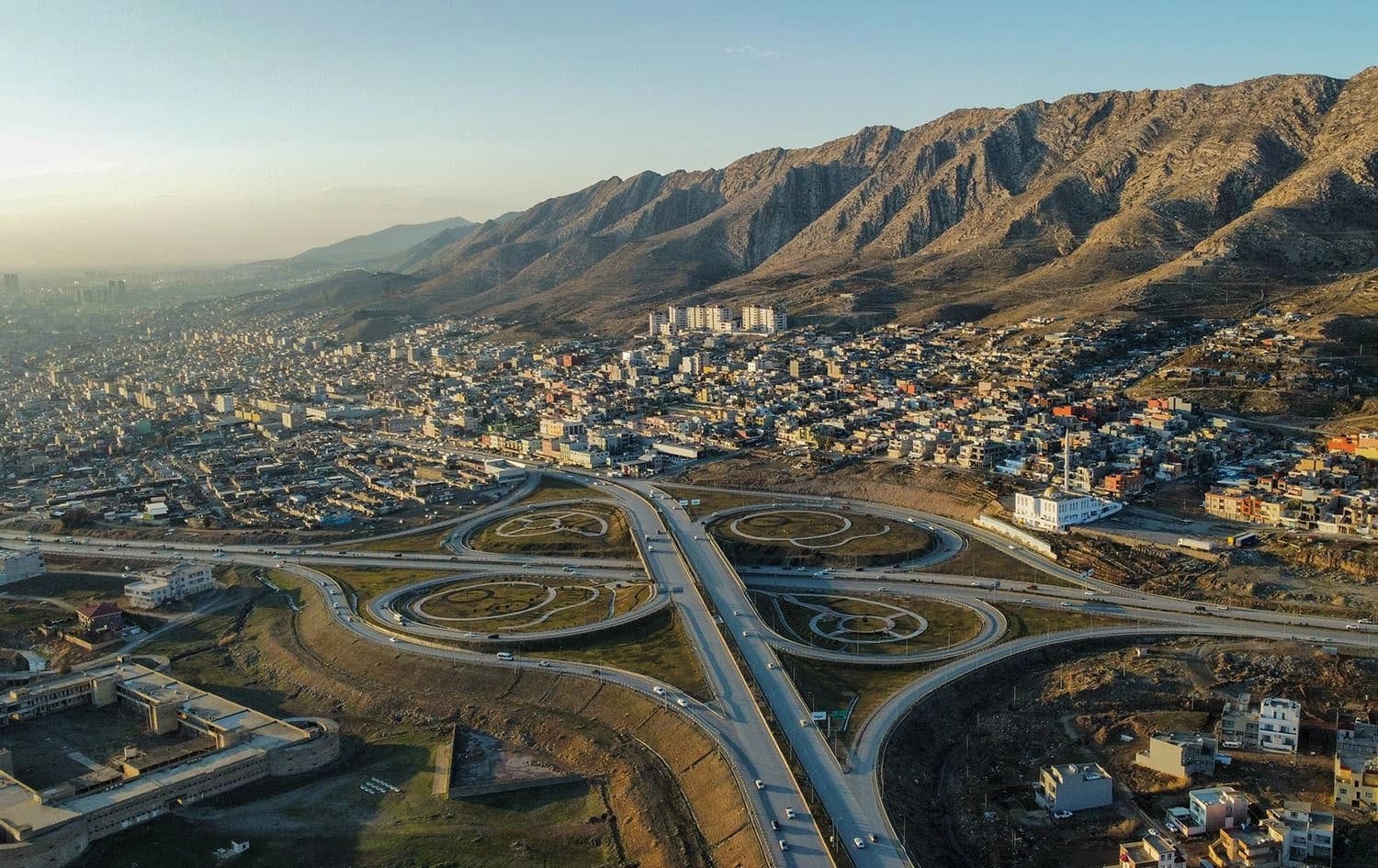 An aerial view of Duhok city. File photo: Bilind T. Abdullah/Rudaw