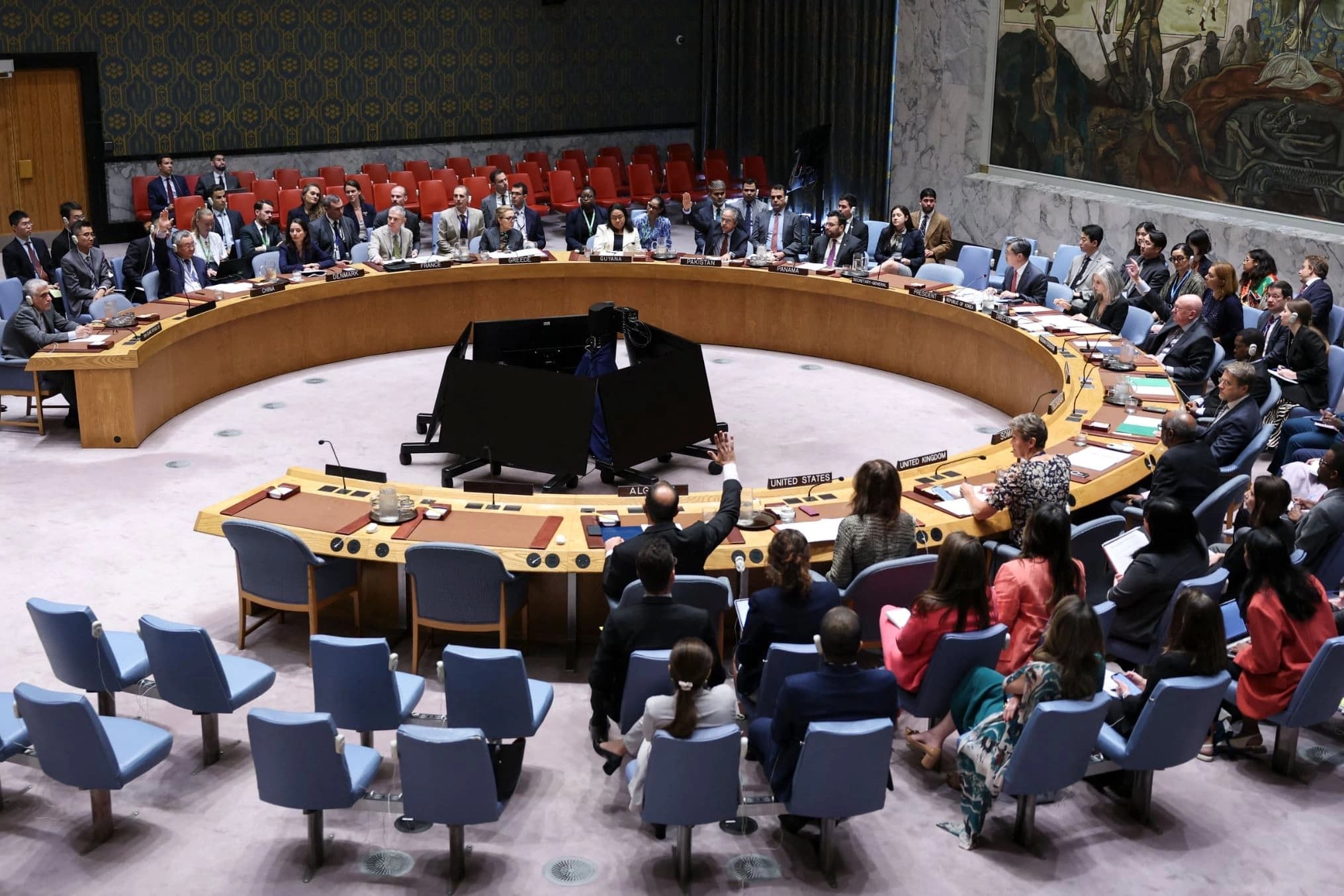 The United Nations Security Council holds a meeting on Iran at UN headquarters on September 19, 2025, in New York. Photo: AFP