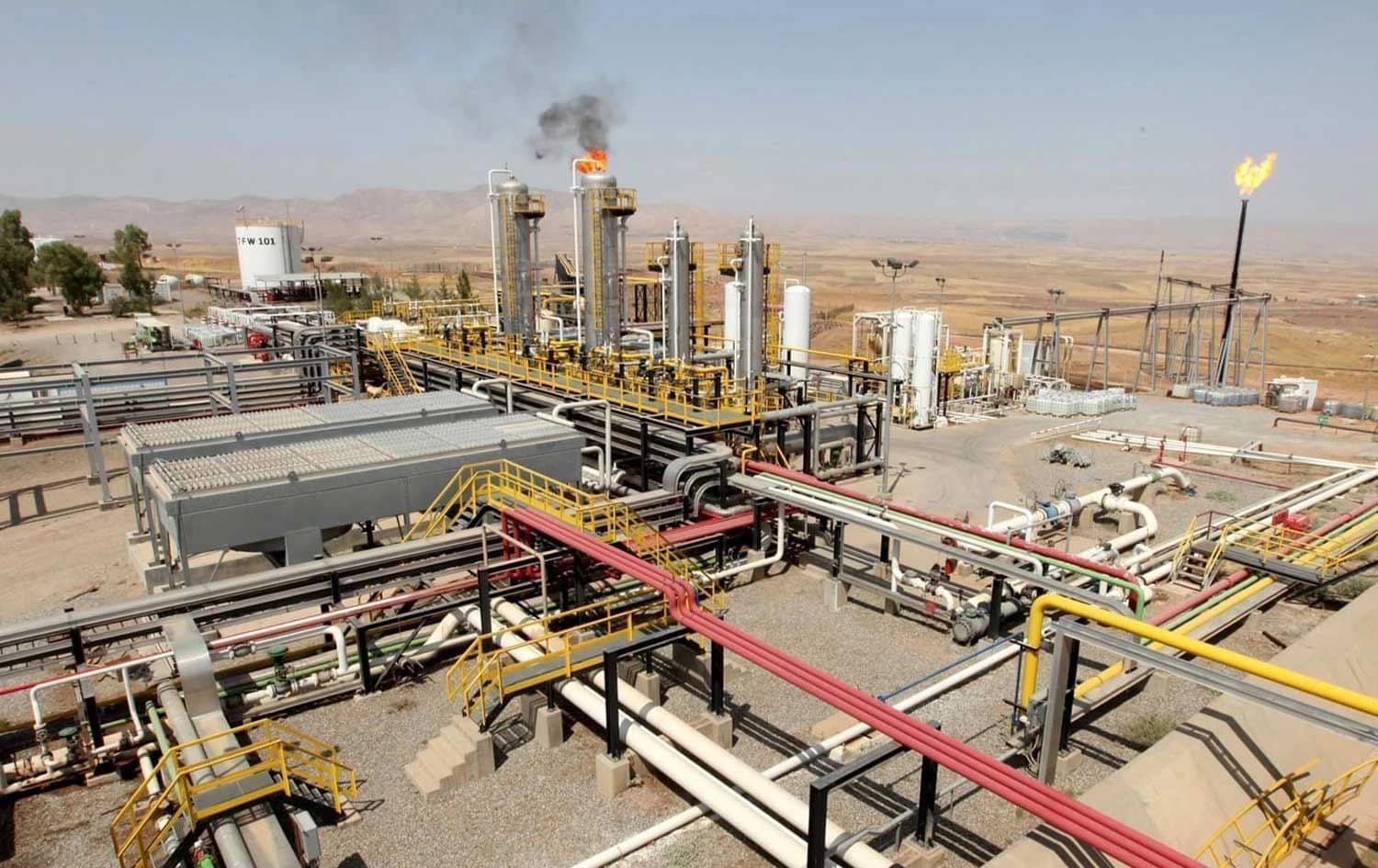 کێڵگەیەکی نەوت و غاز لە هەرێمی کوردستان