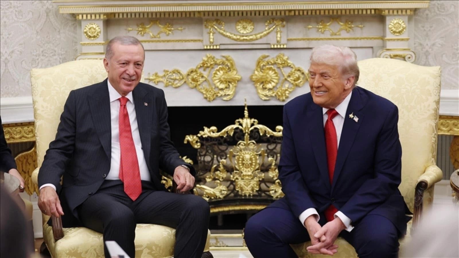 Foto: ABD Başkanı Donald Trump Türkiye Cumhurbaşkanı Recep Tayyip Erdoğan