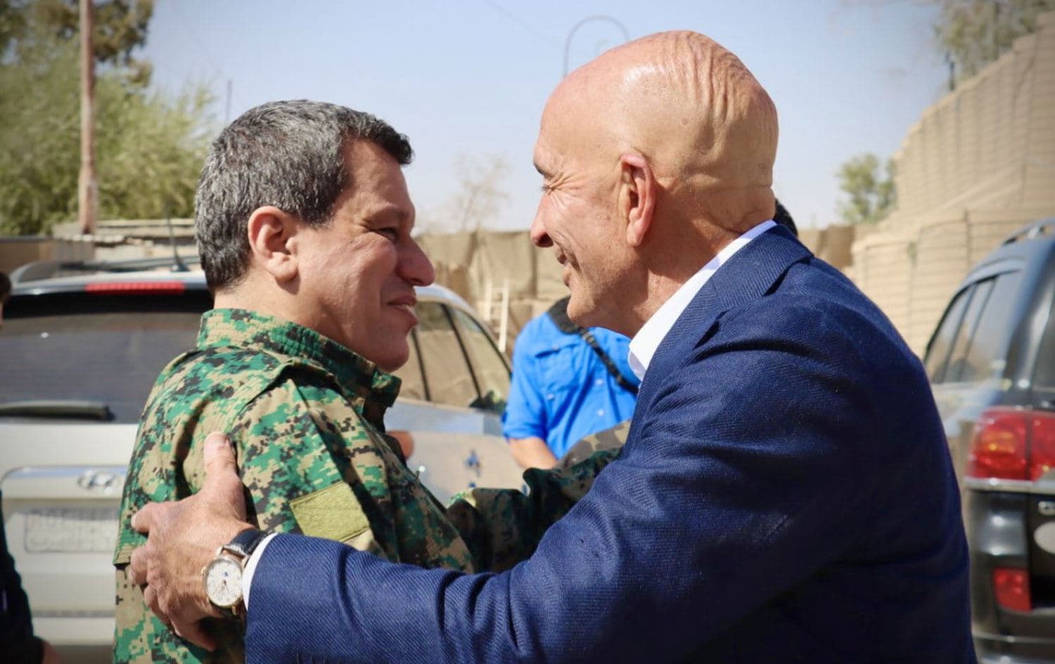 DSG Genel Komutanı Mazlum Abdi, ABD’nin Suriye Özel Temsilcisi Tom Barrack’la görüştü