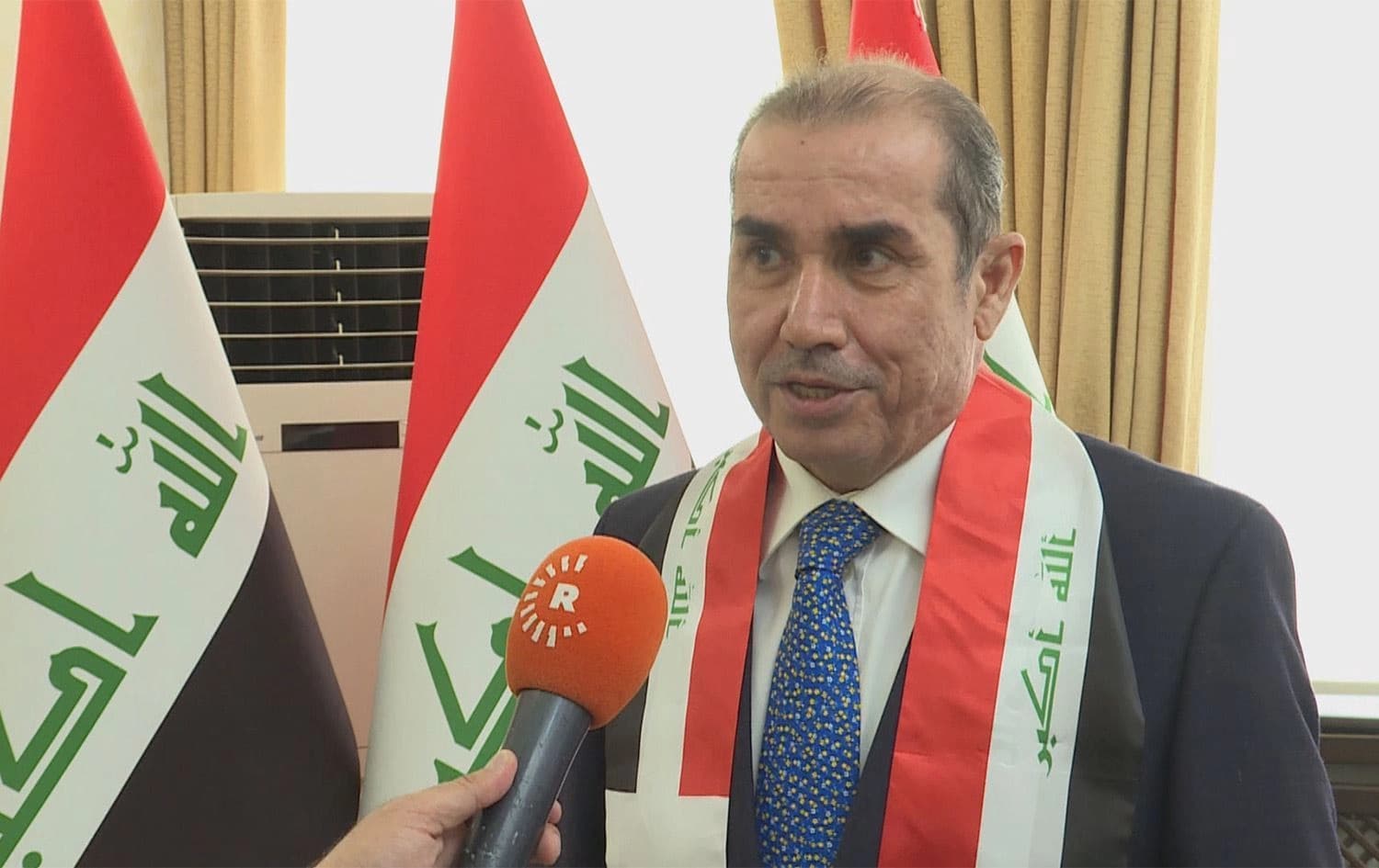 Balyozê Îraqê yê li Tirkiyeyê Macîd Lecmawî / Wêne: Rûdaw
