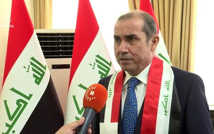  Iraq's Ambassador to Turkey Majid al-Lachmawi. Photo: Screenshot/Rudaw