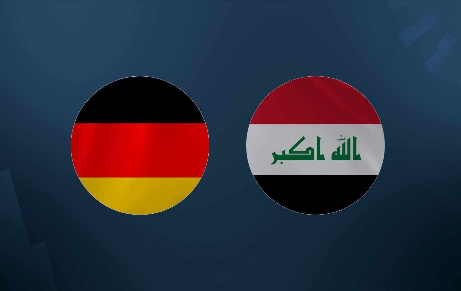 From left: German and Iraqi flags. Graphic: Rudaw 