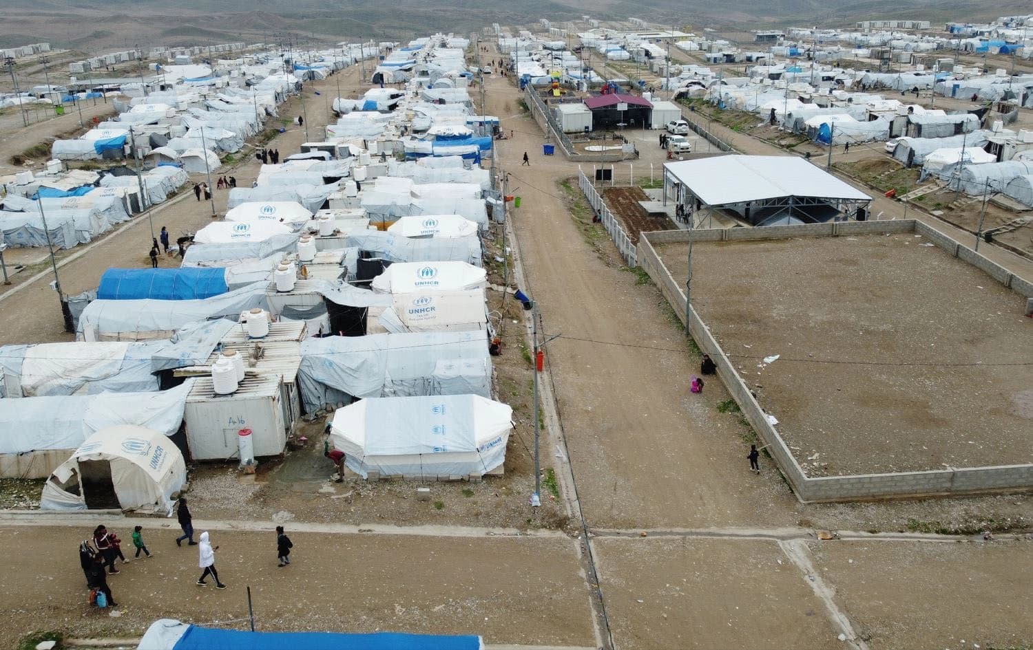 An internally displaced persons (IDPs) camp in Duhok province. Photo: File/Rudaw