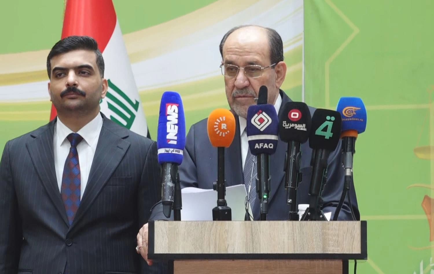 نووری مالیکی، سەرۆکی هاوپەیمانیی دەوڵەتی یاسا