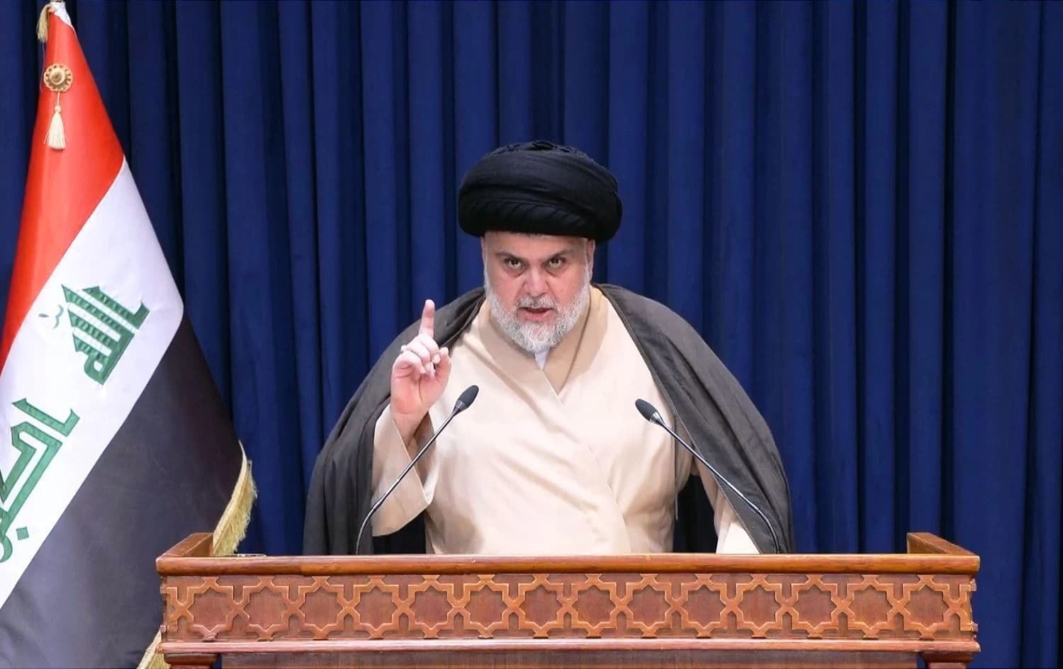 Foto: Irak'ta Şii Ulusal Sadr Hareketi lideri Mukteda Sadr