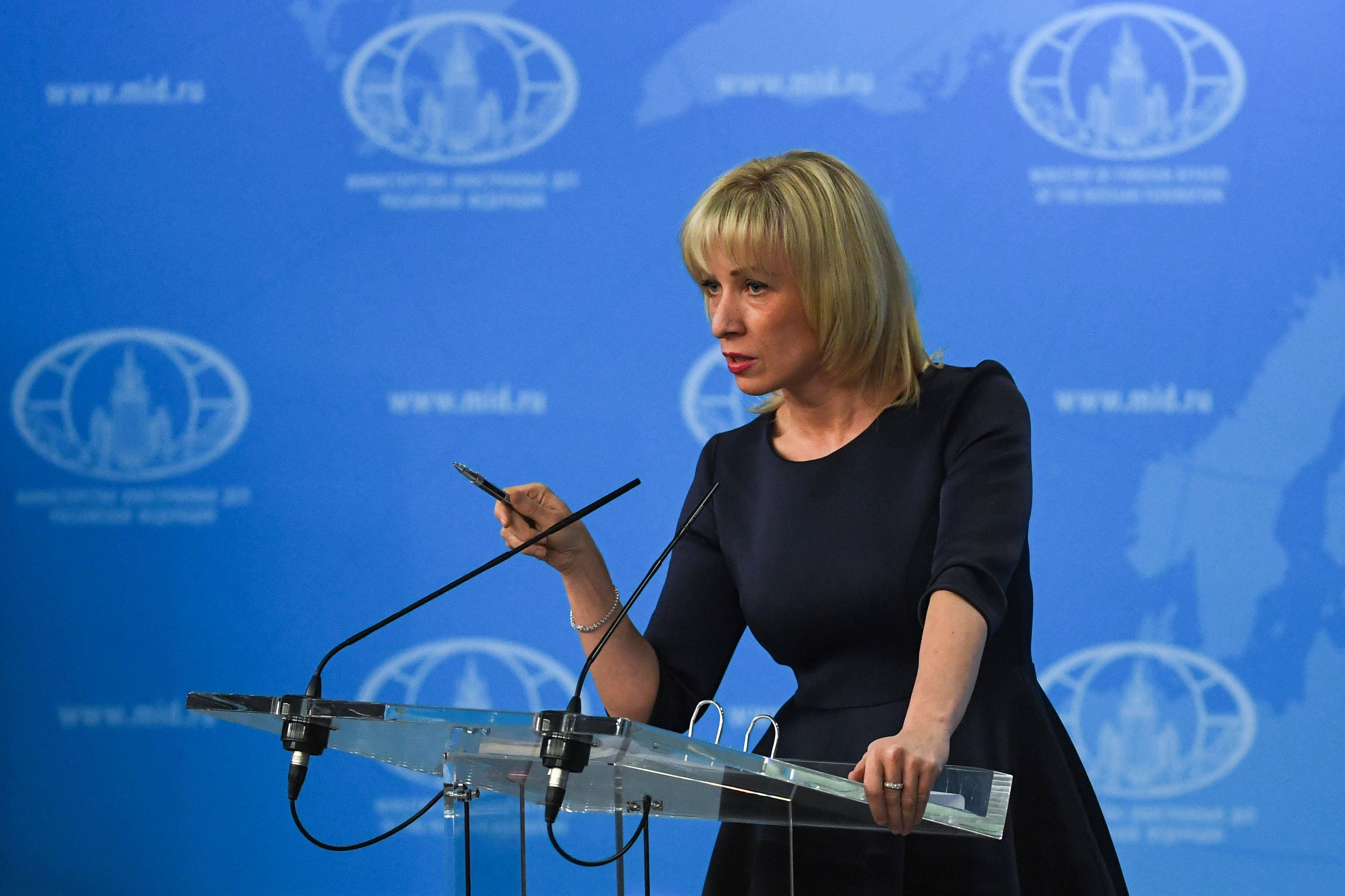 Russian Foreign Ministry spokesperson Maria Zakharova. AFP file photo