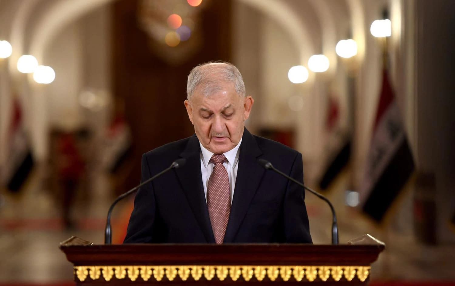 لەتیف رەشید، سەرۆککۆماری عێراق.