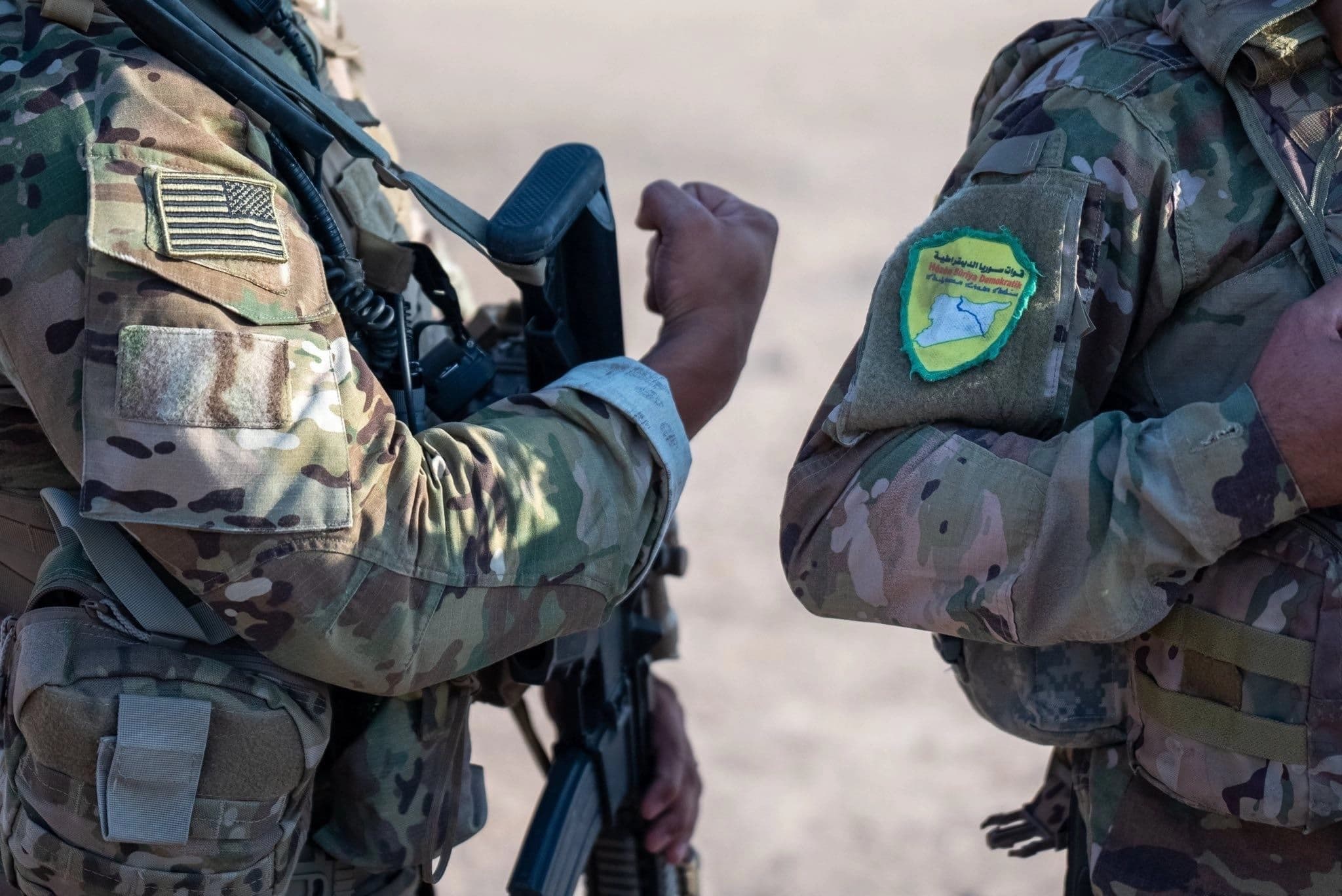 The US-led coalition against the Islamic State (ISIS) has backed the Kurdish-led Syrian Democratic Forces (SDF) in 20 operations against the extremist group in one month. Photo: SDF media
