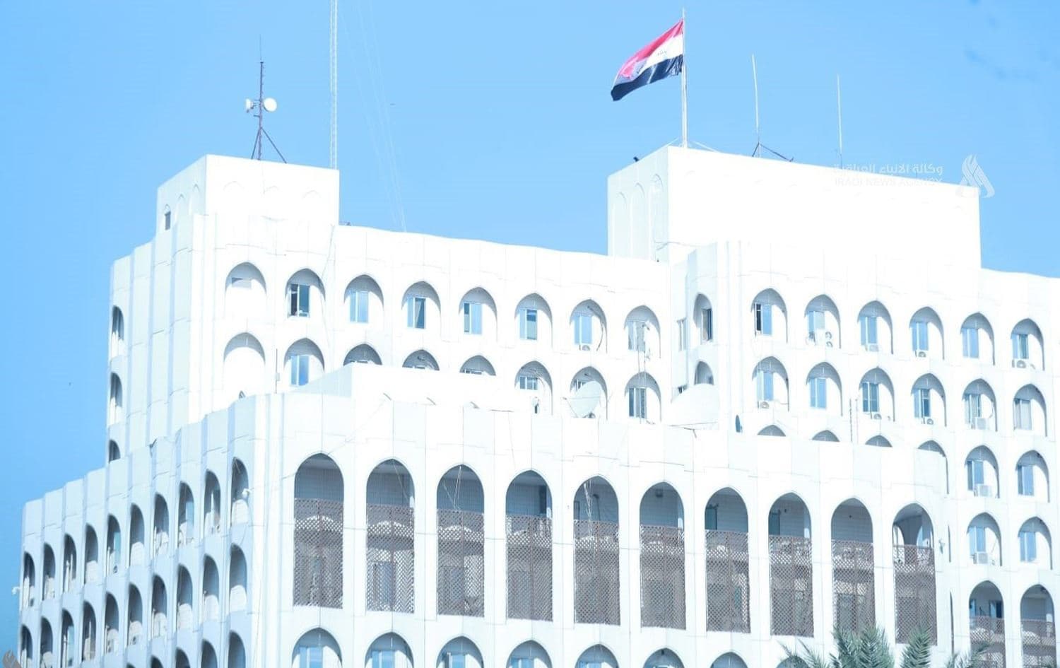 Iraq's Foreign Ministry. Unknown date. Photo: INA