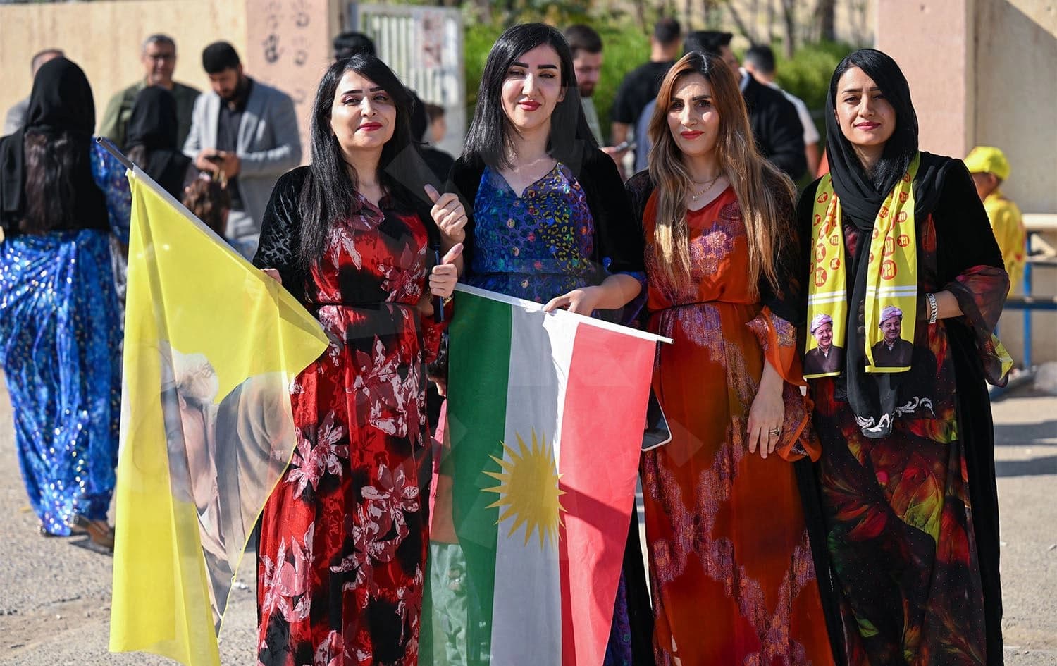 بەشداریی ژمارەیەک ژن لە هەڵبژاردنی پەرلەمانی عێراق لە ساڵی 2025. وێنە: بڵند تاهیر - رووداو