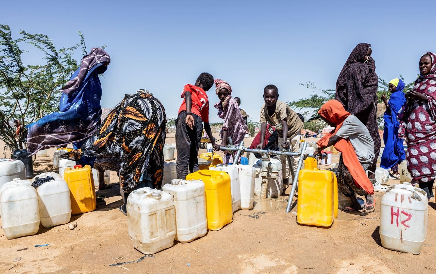 Sudan'da çocuklar 
