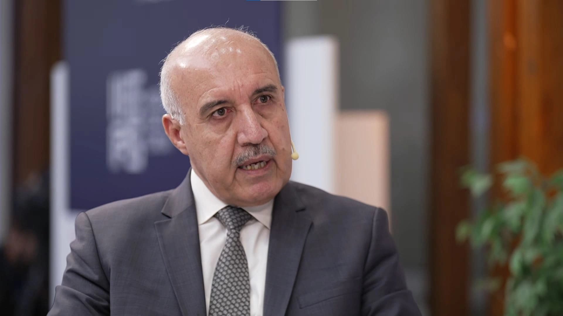 Kamal Mohammed, KRG natural resources minister, speaking to Rudaw in Duhok, Kurdistan Region on November 18, 2025. Photo: Rudaw