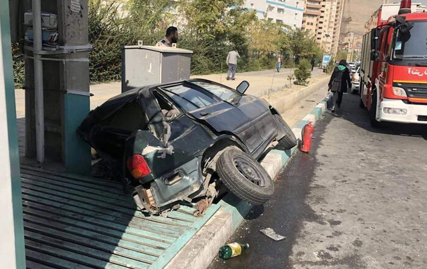 رووداوێکی هاتووچۆ لە تاران
