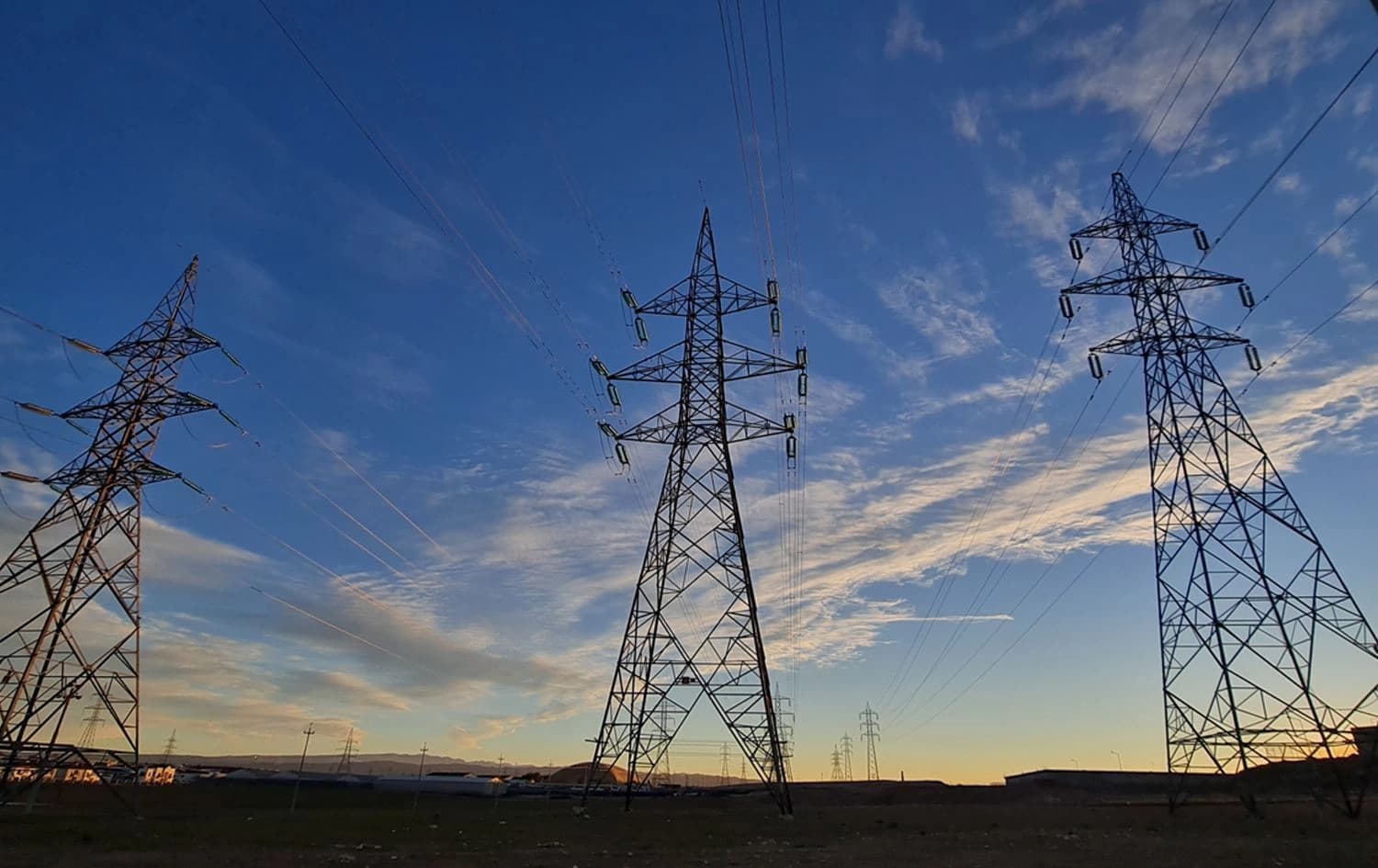 Electricity columns. File photo: Bilind T. Abdullah/Rudaw