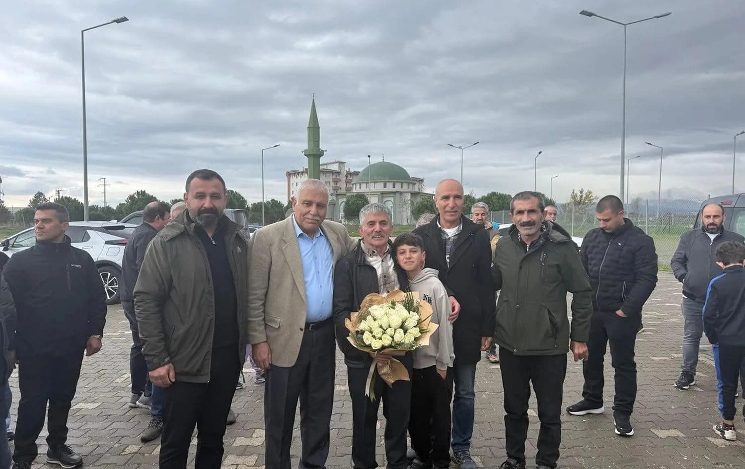 Dîmenê dema pêşwaziya Faîk\ Wêne: MA