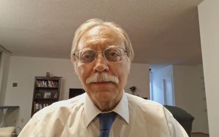  Bassam Ishak, a Washington-based presidential council member of the Syrian Democratic Council (SDC) - the political wing of the Kurdish-led Syrian Democratic Forces (SDF). Photo: Rudaw/screengrab