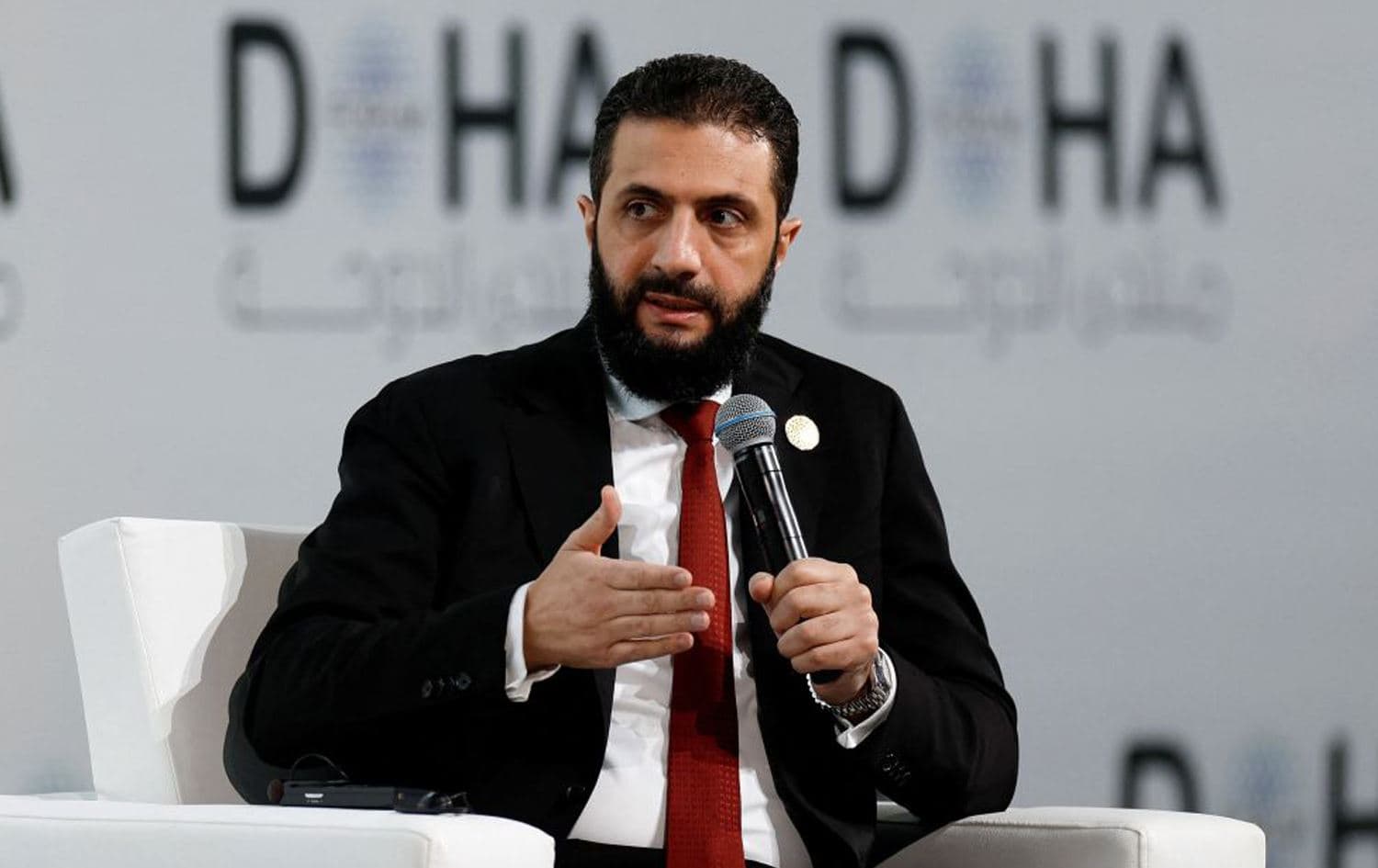 ئەحمەد شەرع. سەرۆکی قۆناخی راگوزەری سووریا.