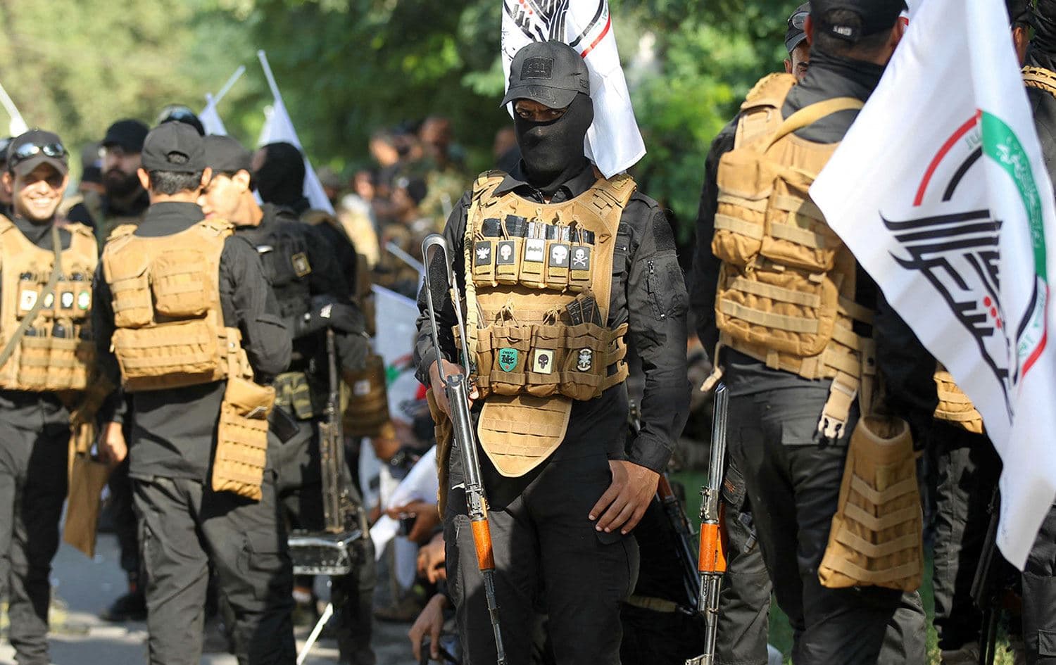 Members of the Popular Mobilization Forces (PMF), known in Arabic as Hashd al-Shaabi. File photo: AFP