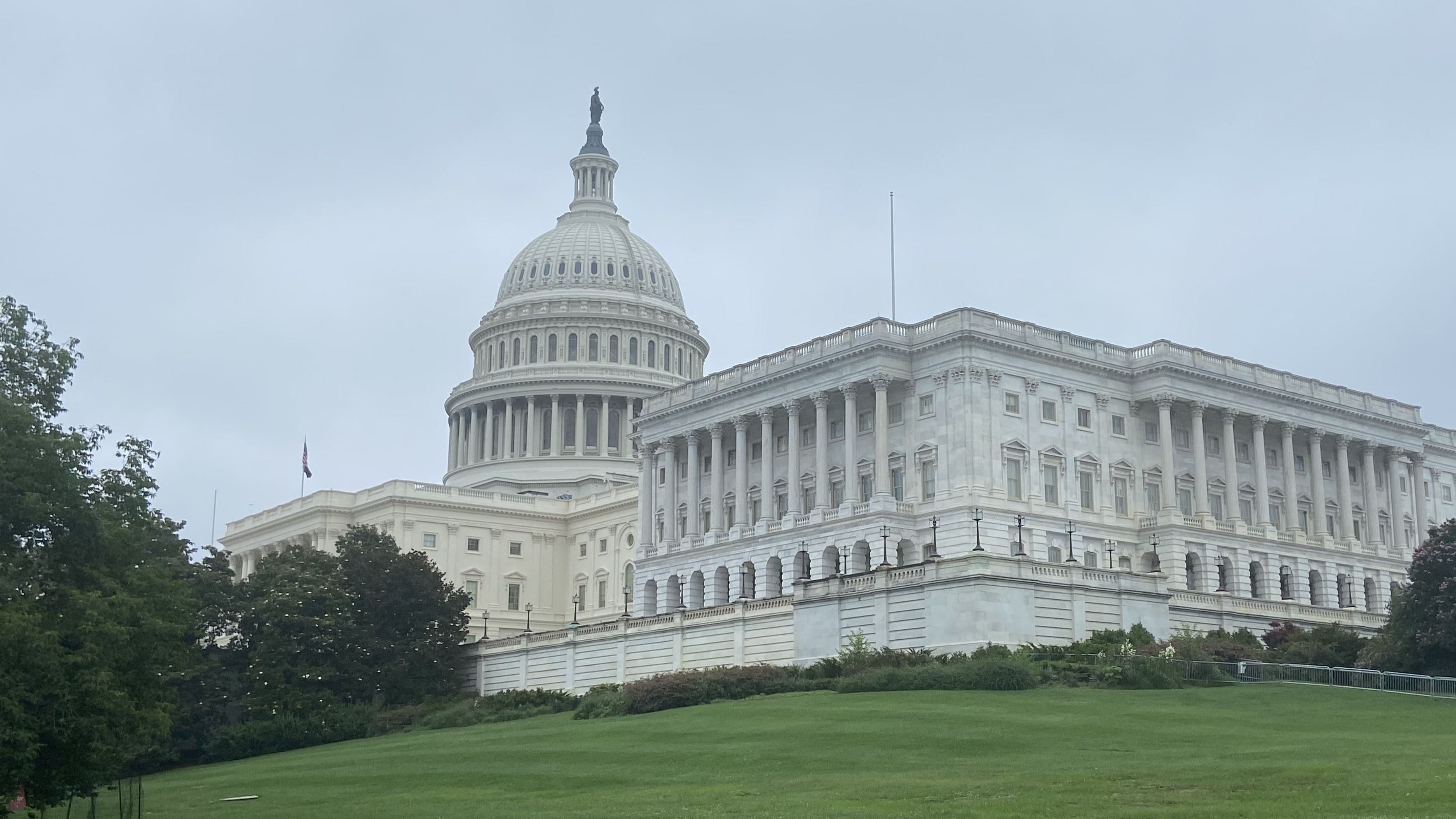 The US Capitol Building as pictured from the southwest side, in June 2025. Photo: Wikimedia Commons