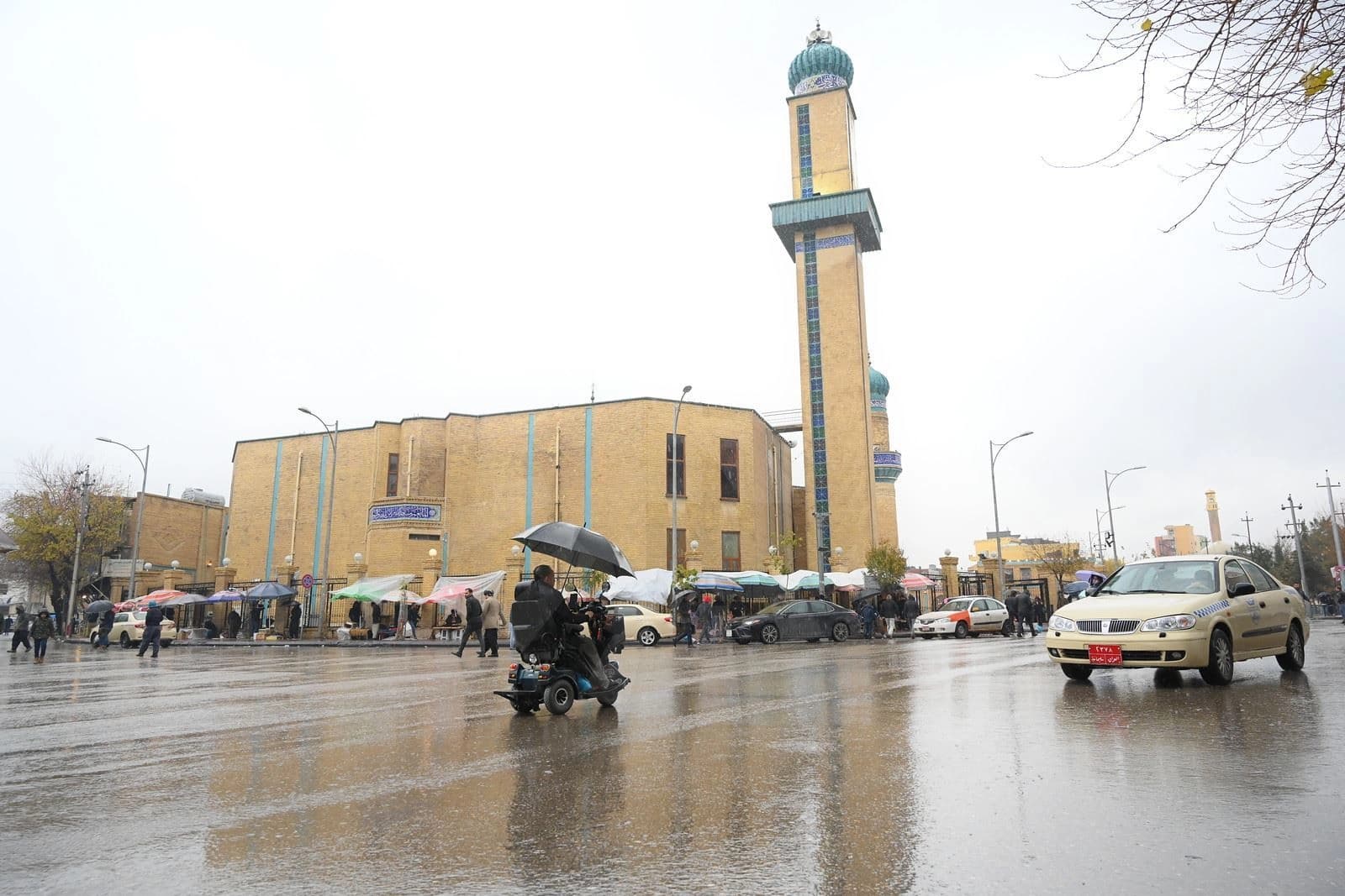 کەشێکی باراناوی لە سلێمانی وێنە: ئەرشیڤی رووداو، بڵند تاهیر وێنەکەی گرتووە