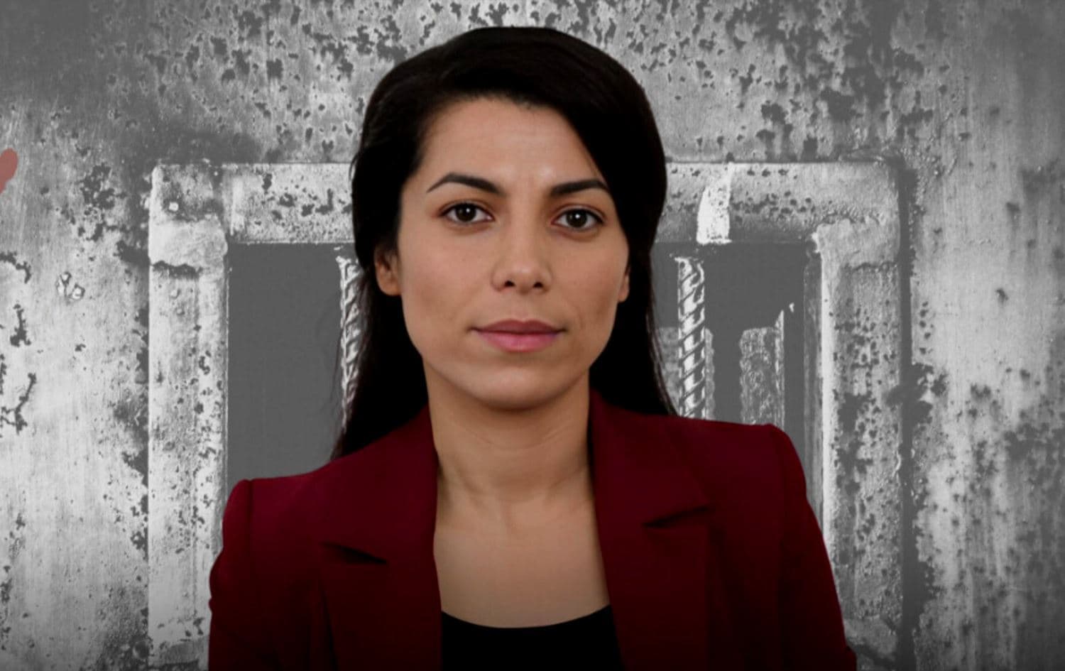 Girtiya Kurd Werîşe Mûradî / Wêne: Rûdaw Grafîk