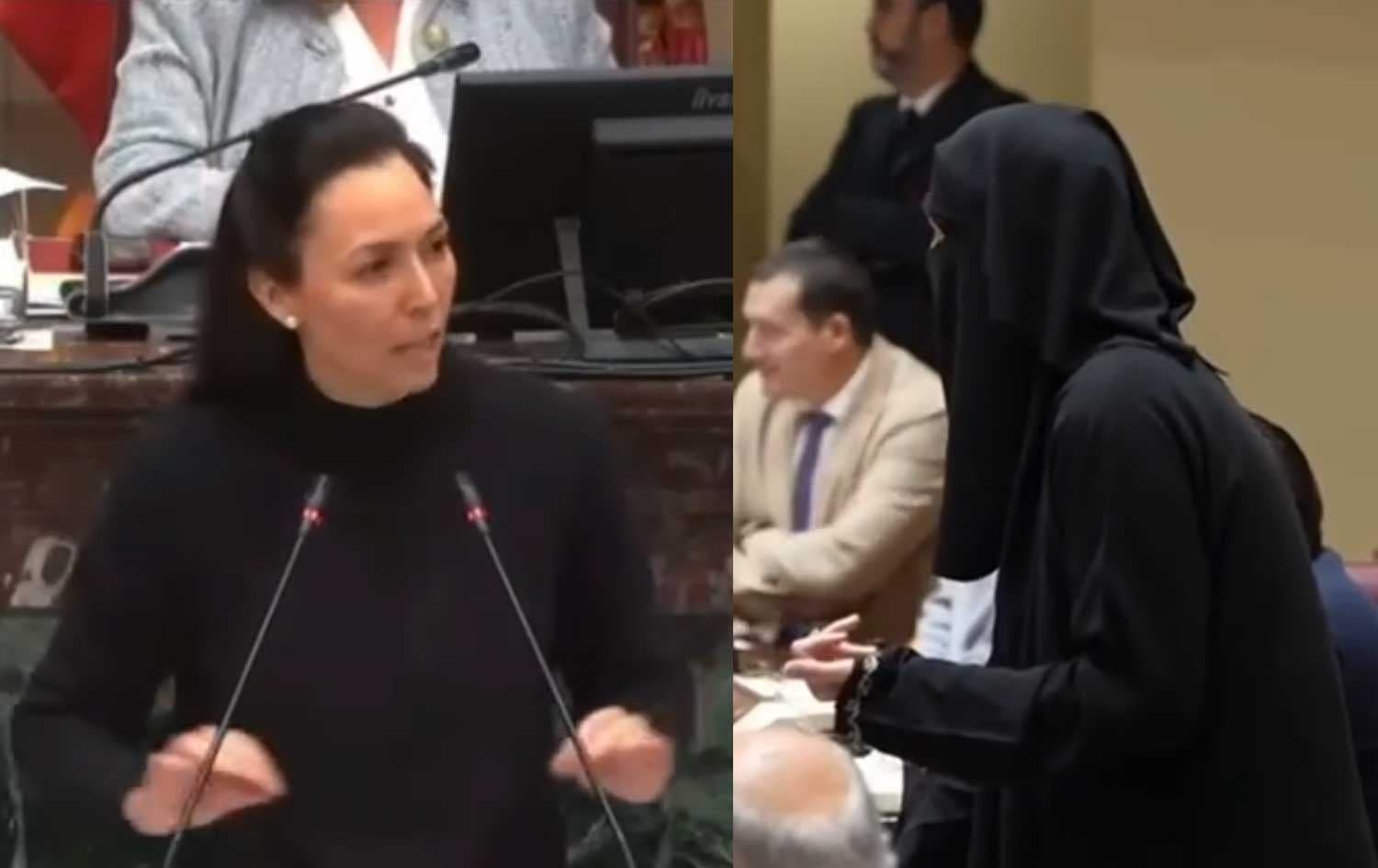 ڤیرجینیا مارتینێز لەنێو پەرلەمان