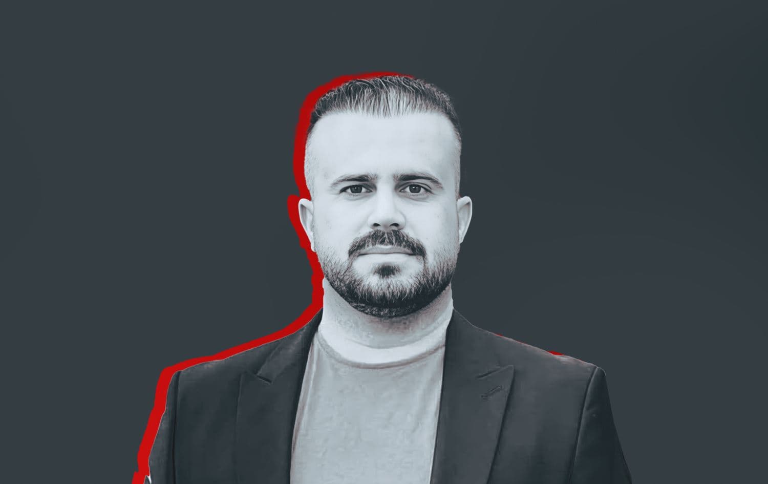 وێنەی کارمەندەکەی ئاسایش. 