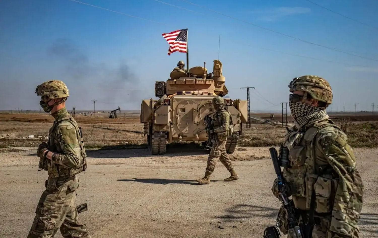 US soldiers in Syria. File photo: AFP
