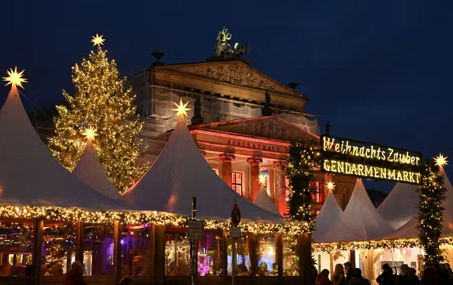 Bazareke Christmasê ya li Berlînê / Wêne: Reuters