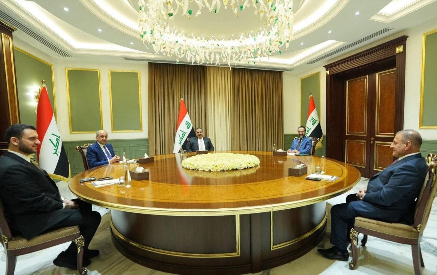 National Political Council members in a meeting on December 14, 2025. Photo: INA