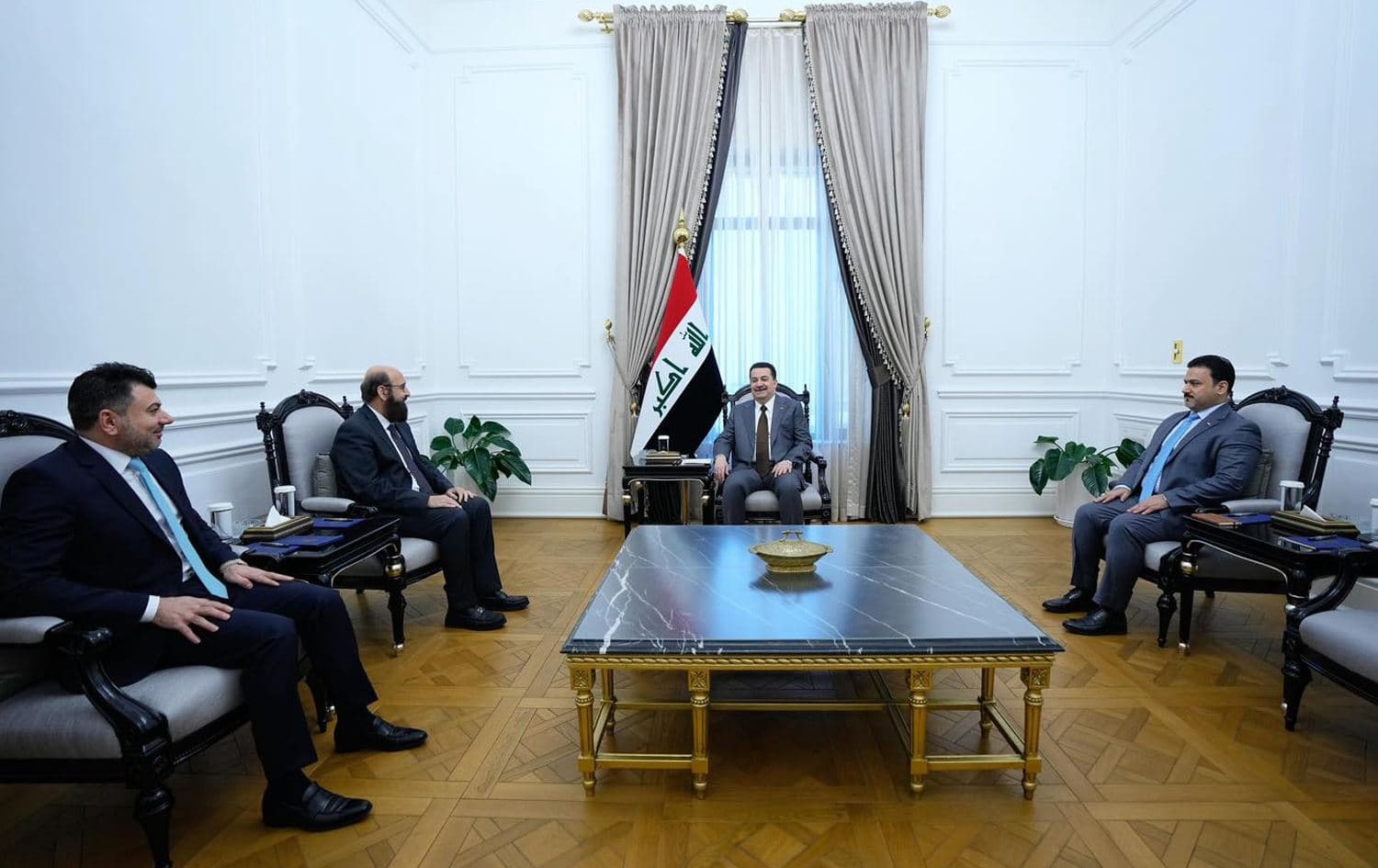 کۆبوونەوەی میری کوردانی ئێزدی لەگەڵ سوودانی
